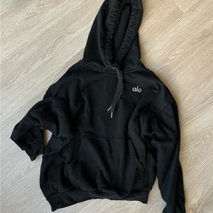 Alo yoga hoodie in black